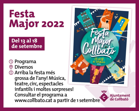 Festa Major de Collbató 2022