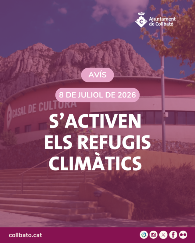 S'activen els refugis climàtics
