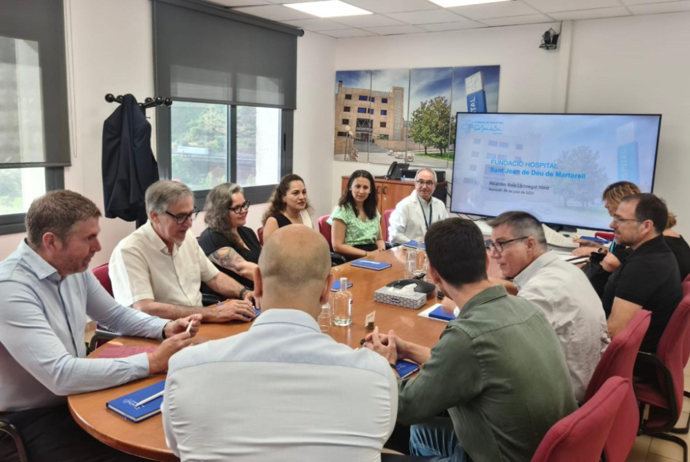 Reunió alcaldes Baix Llobregat Nord, 9 de juliol de 2025