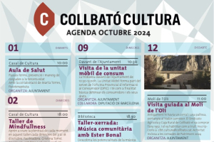 Agenda d’activitats d’octubre 2024