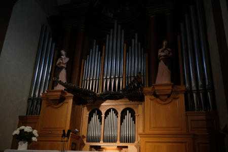 L'orgue de Collbató, a l'església de Sant Corneli