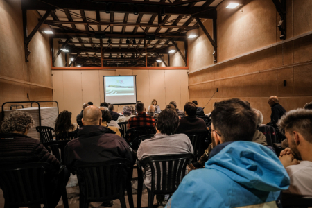 Reunió de presentació del Banc de Terres del Parc Rural del Montserrat, a El Bruc
