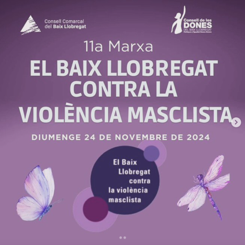 Marxa El Baix Llobregat contra la Violència Masclista