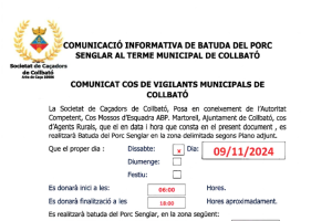 Societat de Caçadors de Collbató