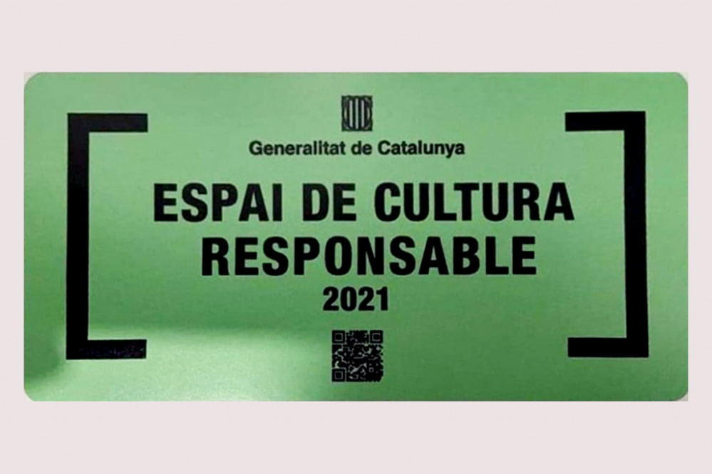 El Casal de Cultura i el Casinet, acreditats com “Espais de cultura responsable” per la Generalitat de Catalunya