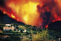 Imatge dels incendis del 1994
