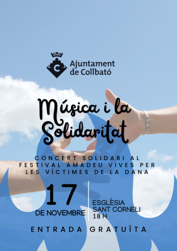 Concert de solidaritat Collbató