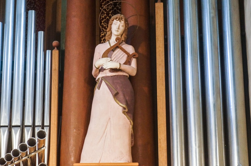 L'orgue de l'església de Sant Corneli, a Collbató