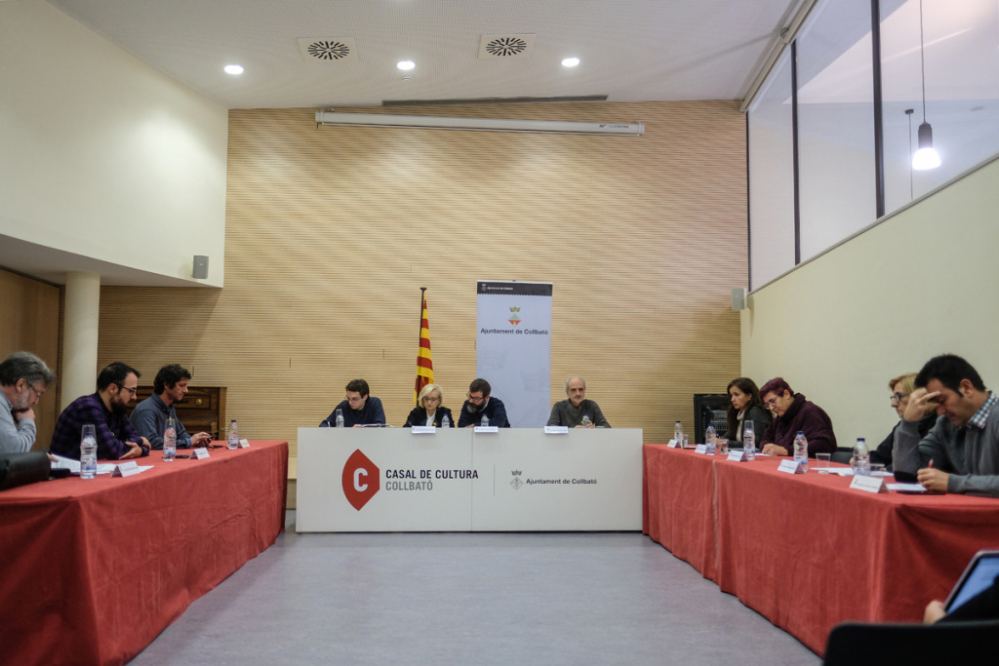 El Ple Municipal va tenir lloc a la Sala d'Actes del Casal de Cultura