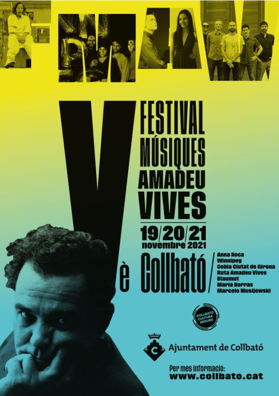 Cartell Festival Amadeu Vives