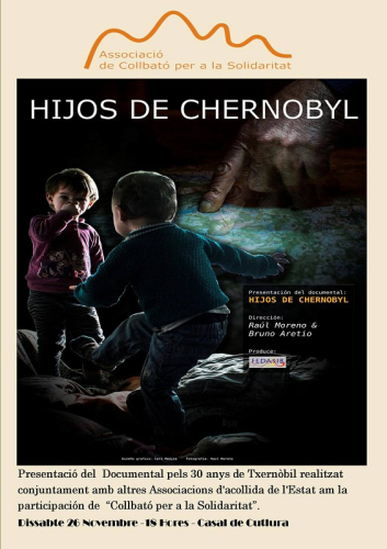 Cartell "Hijos de Chernobyl"