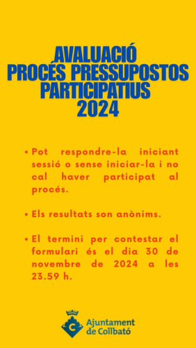 Pressupostos Participatius 2024